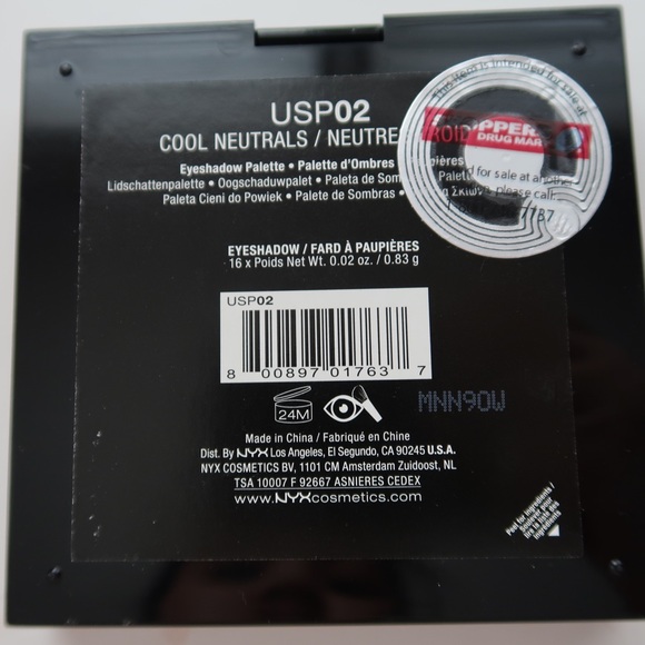 NYX Cosmetics palette - Picture 3 of 3